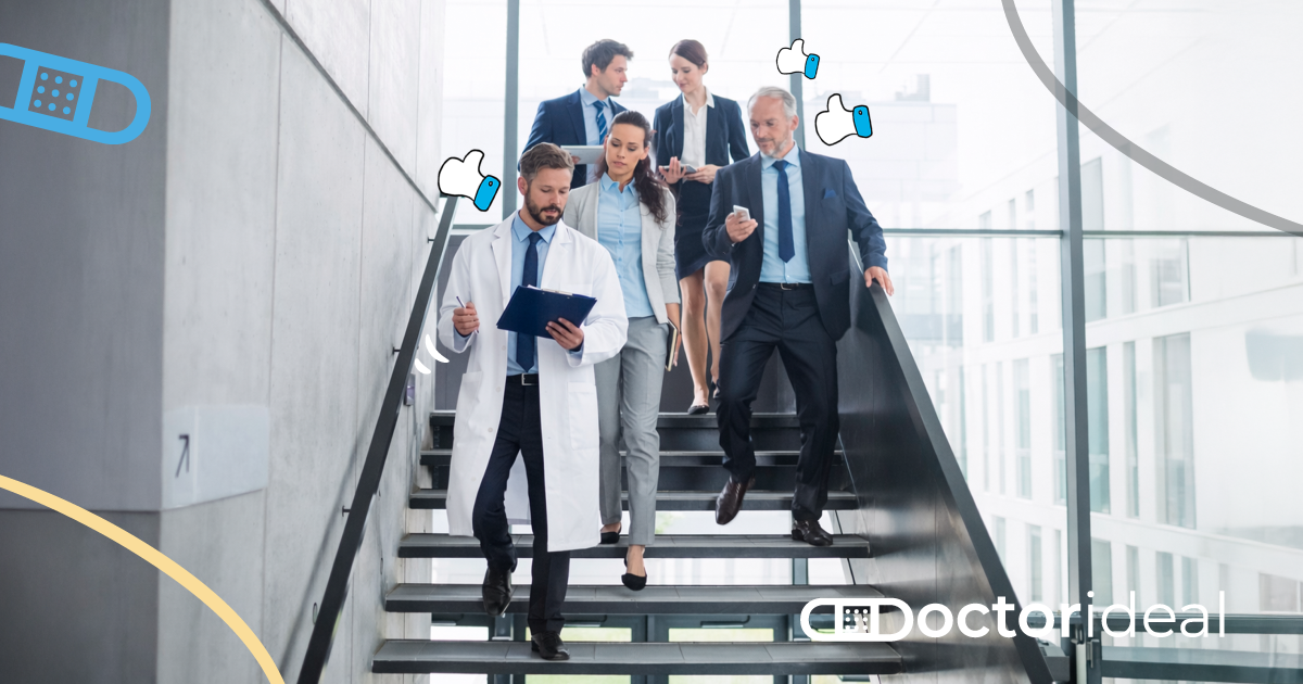 Colaboraciones con empresas para atraer pacientes corporativos